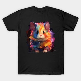 Hamster Rainbow T-Shirt